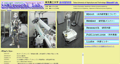 Desktop Screenshot of mizuuchi.lab.tuat.ac.jp